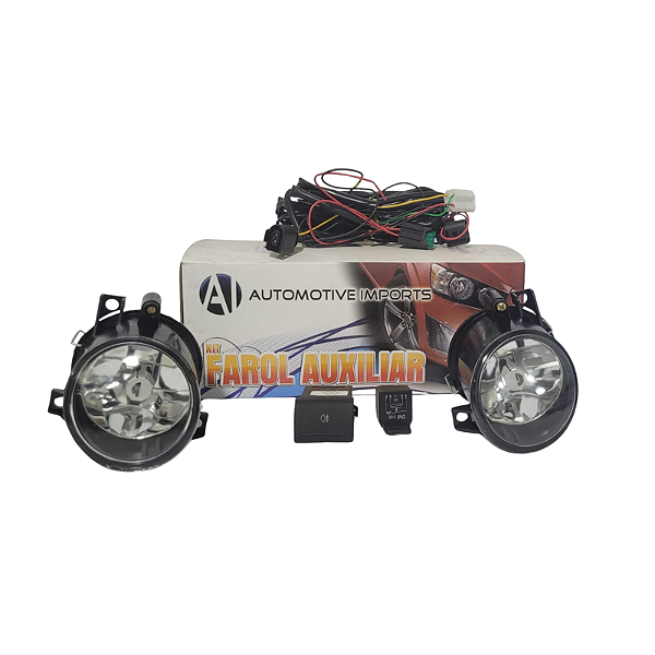 FAROL AUXILIAR VOLKSWAGEN FOX/CROSSFOX 03/09 BOTAO MODELO ORIGINAL ENCAIXE H3