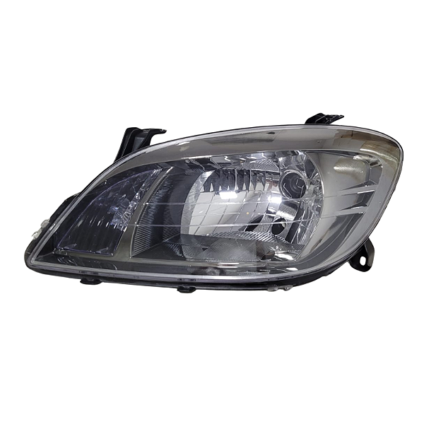 FAROL CHEVROLET CELTA 07/15 PRISMA 06/12 MOLDURA CINZA LADO ESQUERDO