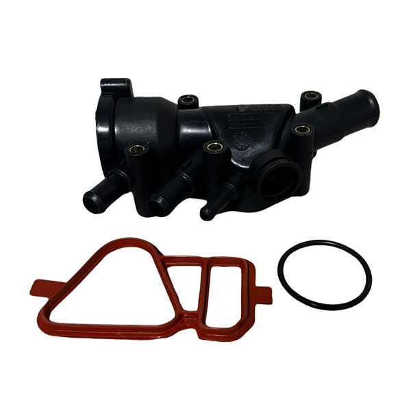 Carcaça Da Valvula Termostática Ford Fiesta 1.0/1.6 99/ Ecosport 1.0/1.6 03/ Courier/Ka/Focus 1.6 99/