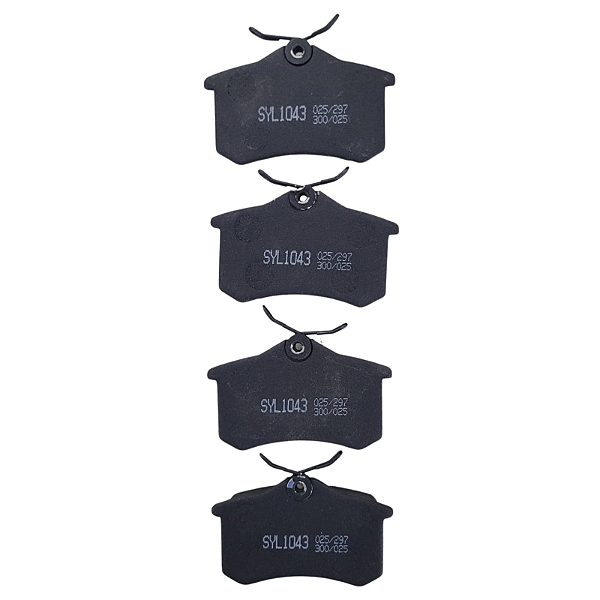 Pastilha De Freio Traseira Volkswagen Saveiro 15/ Jetta 11/Nivus/Fluence 11/ Megane 07/Peugeot 307 03/308 C4 07/408 11/ Syl