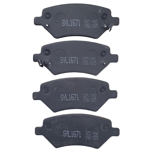 Pastilha De Freio Dianteira Chery Cielo 1.5/1.6 10/ Tiggo 2.0 10/ Lifan X60 1.8 13/ Syl