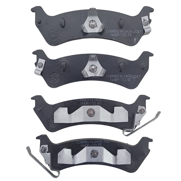 Pastilha De Freio Traseira Grand Cherokee 4.0 12V/5.2 16V Jeep Wrangler 4.0 12V 92/98 Cobreq