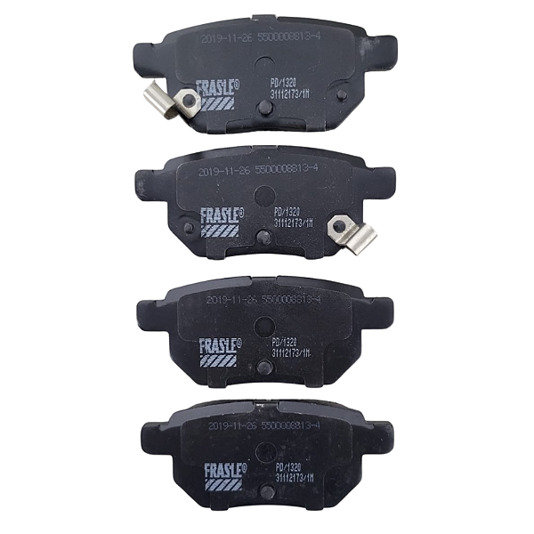 Pastilha De Freio Traseira Toyota Corolla 2.0 12/ Prius 13/ Jac T40 1.5 18/ 1.6 19/ T5 1.5 16/ Lifan 530 Talent 1.5 15/ Frasle