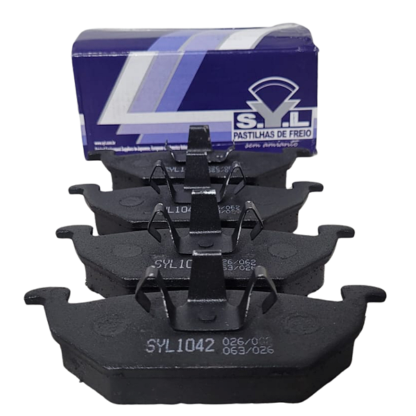 Pastilha De Freio Dianteira Volkswagen Gol G6 1.0/1.6 13/ Fox 02/ Polo 10/ Spacefox 07/ Up 1.0 14/ Voyage 1.0 16/17 Virtus 1.6 18/ Syl
