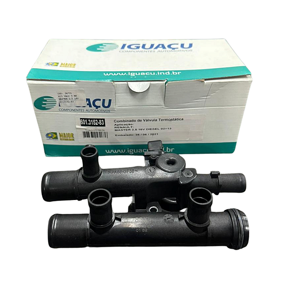 Kit Válvula Termostática Renault Master 2.5 16V 02/13