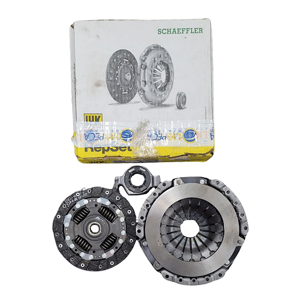 Kit Embreagem Fiat Uno 1.0 2001 em diante Palio Siena 1.0 2001 em diante 8V 16V Fiorino 1.3 2004 em diante Todos Motor Fire Com Rolamento Luk
