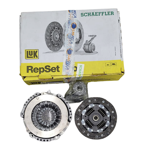 Kit Embreagem Chevrolet Agile 2009 em diante Cobalt 2012 em diante Corsa 2008 em diante Meriva 2008 em diante Montana 2008 em diante Todos 1.4 Onix 1.0 1.4 8V 2012 em diante Com Atuador Luk