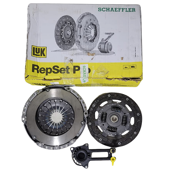 Kit Embreagem Ford Fiesta 1.5 1.6 2010 a 2019 Focus 2010 a 2015 EcoSport 2012 a 2016 Todos 1.6 16V Sigma Com Atuador Marca Luk