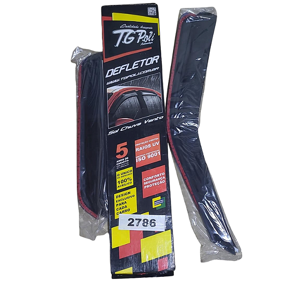 Calha de Chuva Ford Fiesta Street Hatch 1996 a 2004 / Chevrolet Vectra 1993 a 1996 / Ford Escort Zetec 1997 a 2001