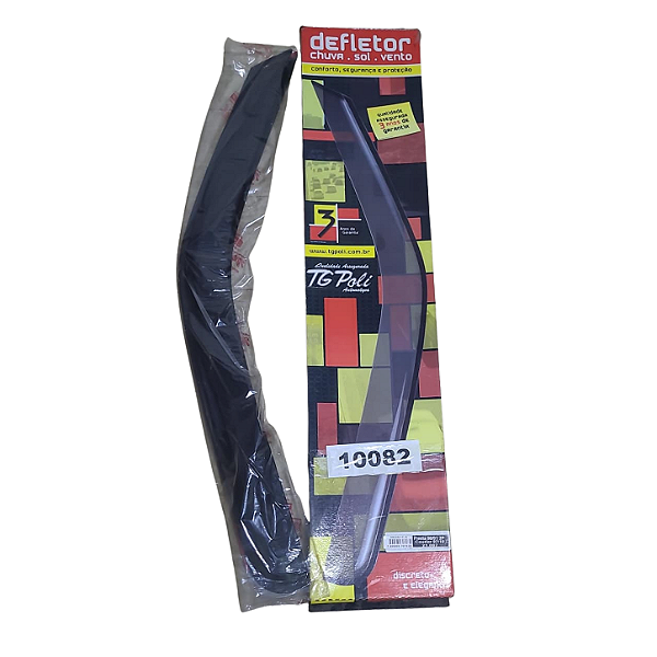 Calha de Chuva Ford Fiesta Hatch 1996 a 2003 / Courier 1997 a 2013 2 Portas
