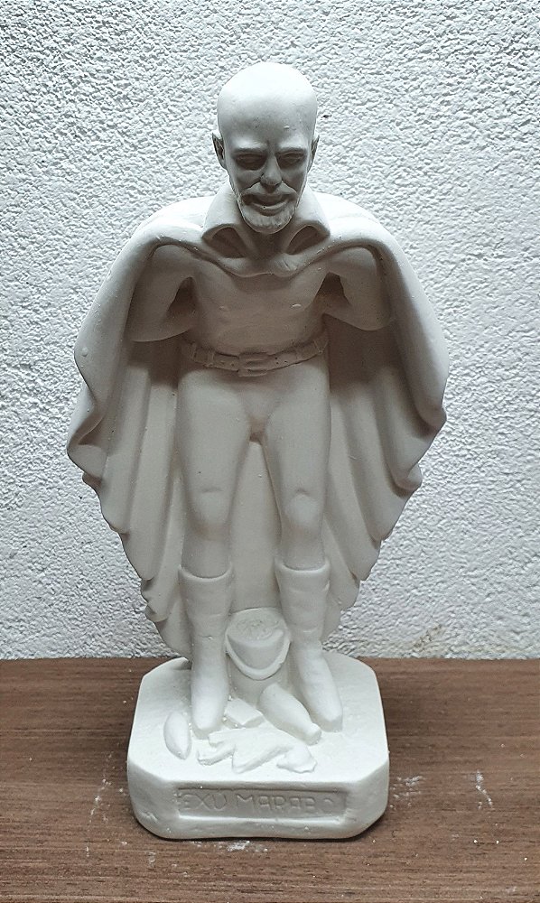 Imagem Exu Marabo 24cm Gesso Cru