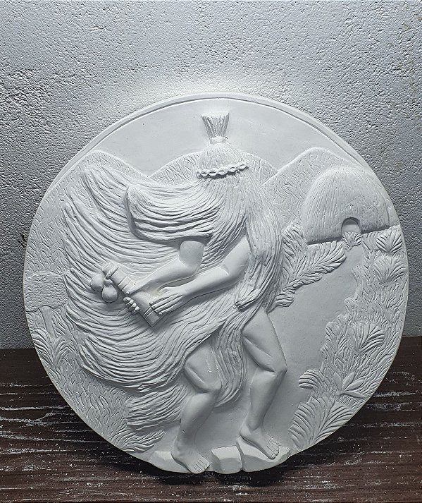 Mandala Orixá Obaluae Diametro 35cm