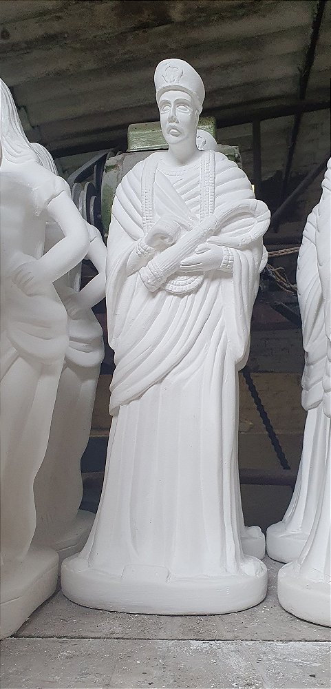 Imagem Orixá Nanã 40cm Gesso Cru