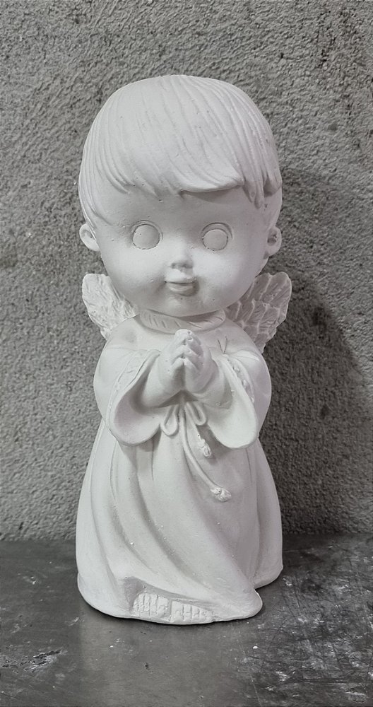 Imagem Anjinho 18cm Gesso Cru
