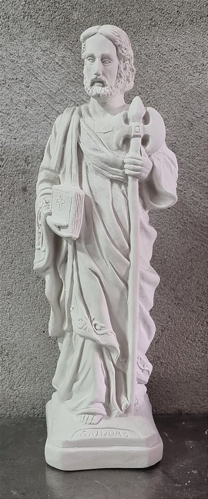 Imagem São Judas 30cm Gesso Cru