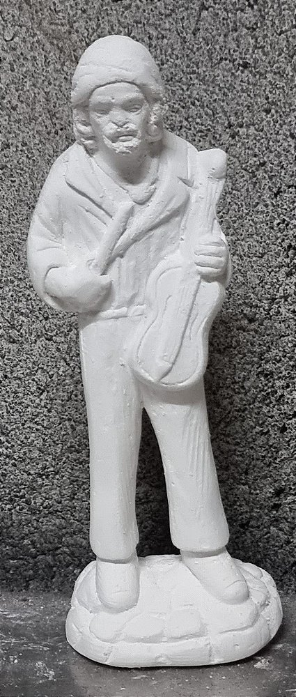 Imagem Cigano 15cm Gesso Cru