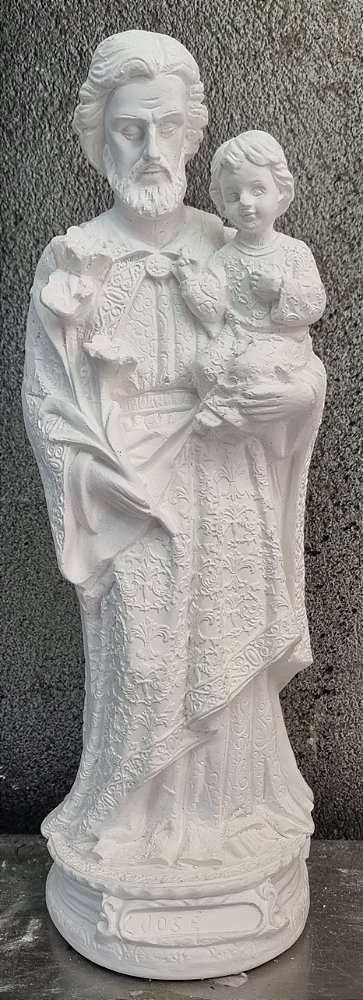 Imagem São Jose 30cm Gesso Cru