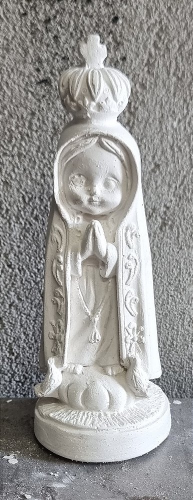 Imagem Nossa Senhora das Graças Baby 14cm Gesso Cru