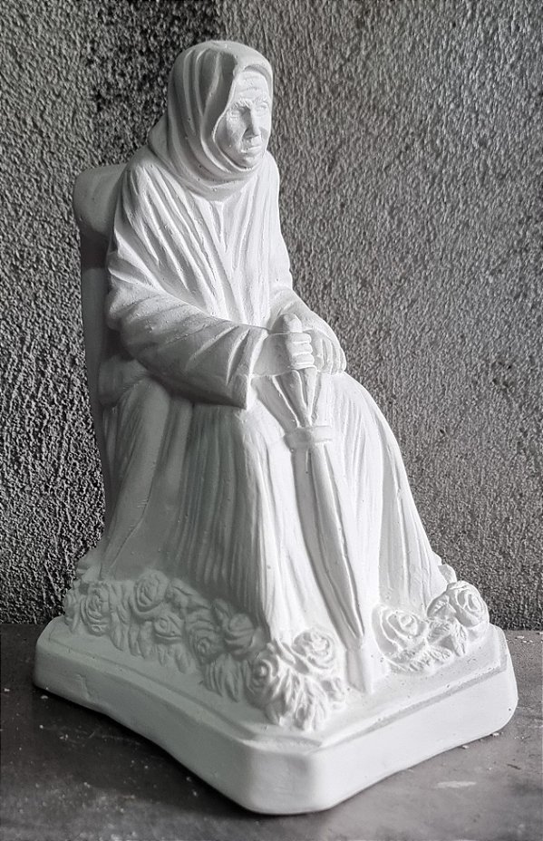 Imagem Nha Chica 20cm Gesso Cru