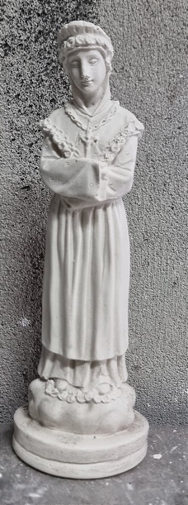 Imagem Nossa Senhora Salete 20cm Gesso Cru