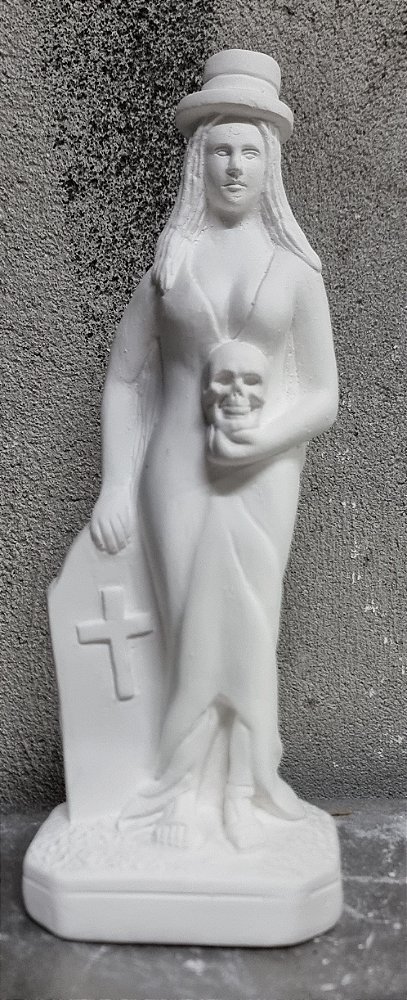 Imagem Pombagira das 7 Calungas 23cm Gesso Cru