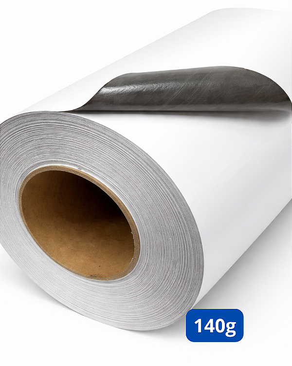 Adesivo Vinílico Blackout Cola Cinza 0,10mm – 140g