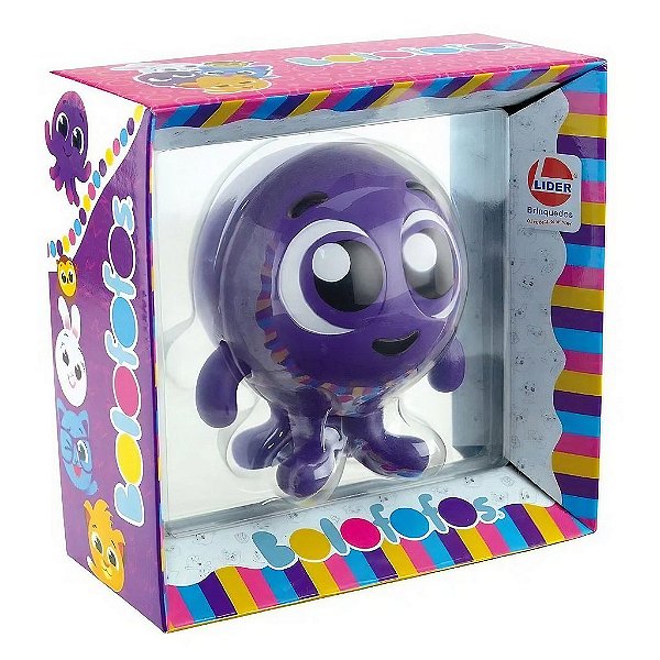Boneco de Vinil - Bolofofos - Pow - Líder