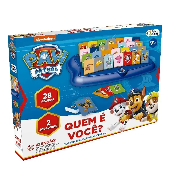 Jogo Quem é você? - Patrulha Canina