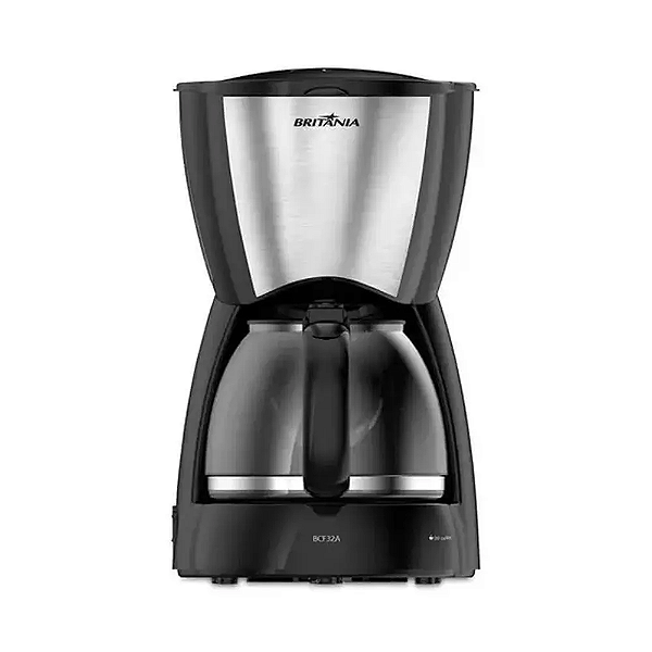 Cafeteira Britânia 32 Cafezinhos BCF32A 1,28L 800W 127V