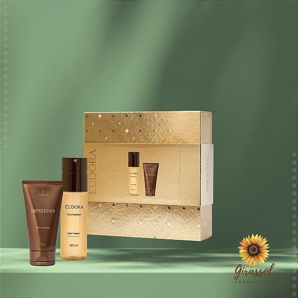 Kit Impression : Gel Creme Pós Barba 75g + Desodorante Body Spray 100ml