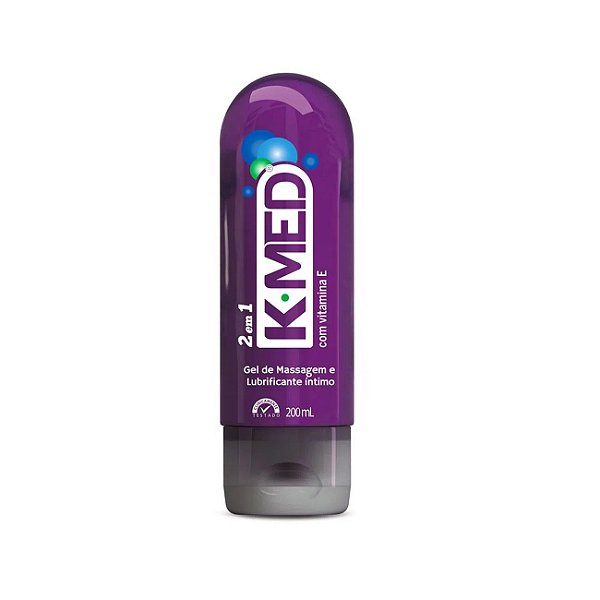 Gel Lubrificante Íntimo K-med 2 Em 1 Kmed 203 Gramas