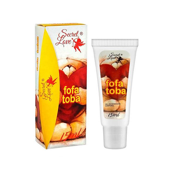 Gel Dessensibilizante Anal Segred Love Fofa Toba 15ml