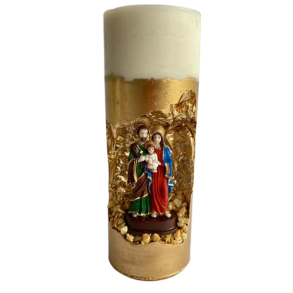 Vela Religiosa Artesanal Sagrada Família