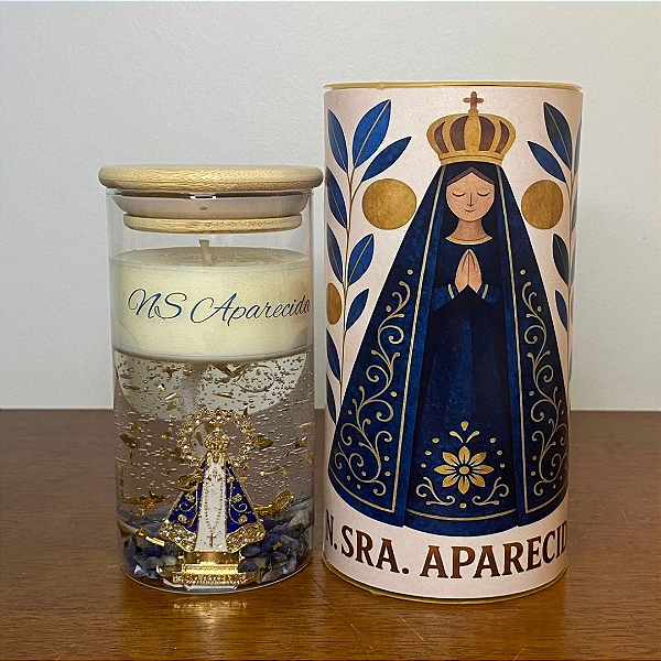 Vela Gel Nossa Senhora Aparecida