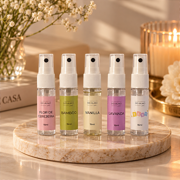 Mini Spray Personalizado 15ml para Lembrancinhas e Brindes