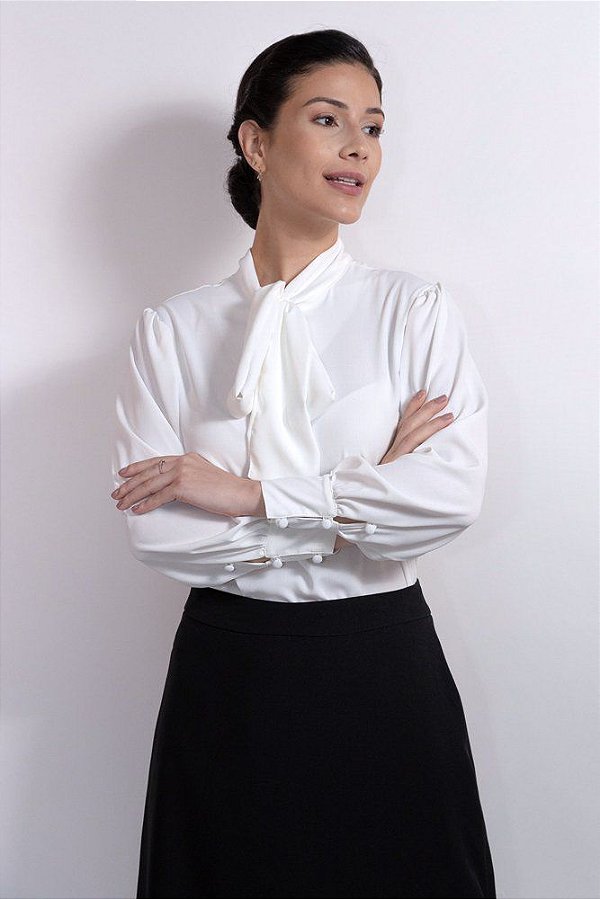 BLUSA GOLA LAÇO