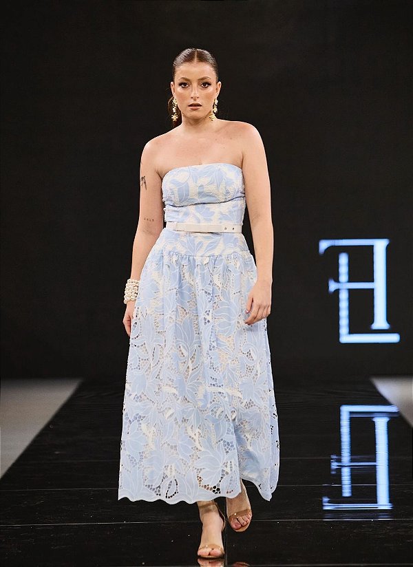 VESTIDO TOMARA  QUE CAIA LAISE RICHELIEU - LUZIA FAZZOLLI