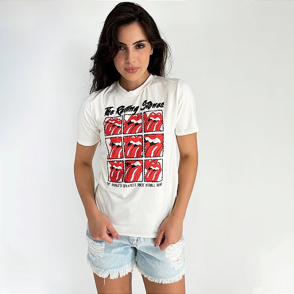 T-shirt Rolling Stones Plock Rock