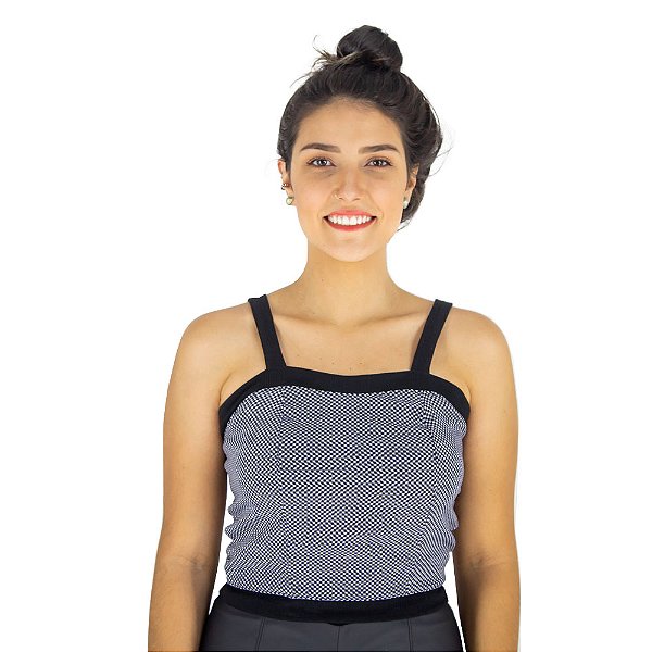 Cropped Blusinha com Bojo Menina Rosa