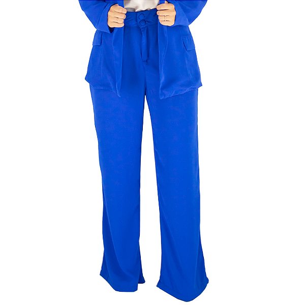 Calça Pantalona Menina Rosa