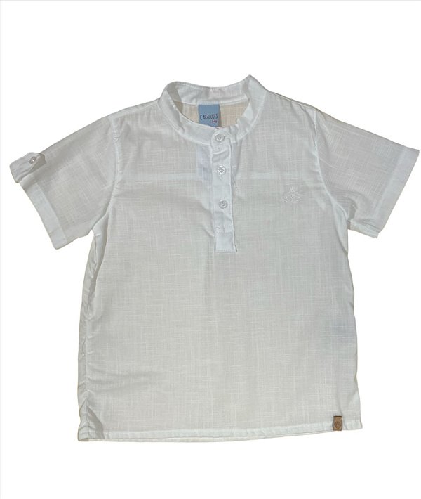 Conjunto Bata com Bermuda Sarja Caracoles
