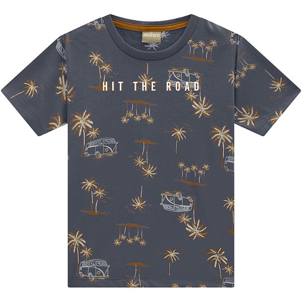 Conjunto Masculino Camiseta e Bermuda Milon 14218