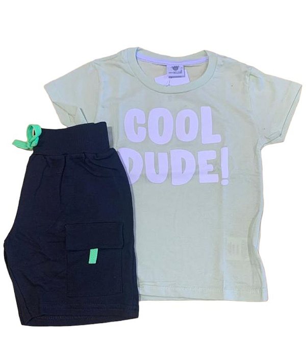 Conjunto Masculino Camiseta e Bermuda By Gus Ref. 5778