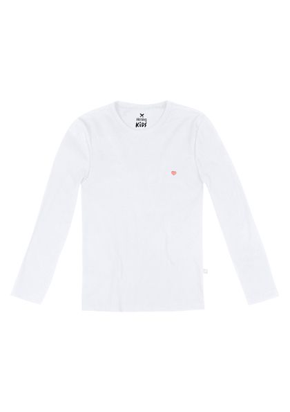Blusa Básica Infantil Menina Manga Longa Hering Kids