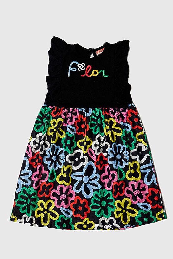 Vestido Malha Blu Fábula