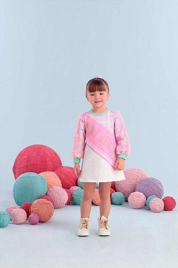 Vestido Inverno Merengue 300 Mon Sucrè