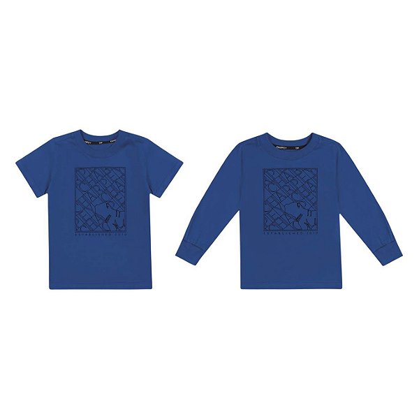 Camiseta Meia Malha Manga Longa Charpey
