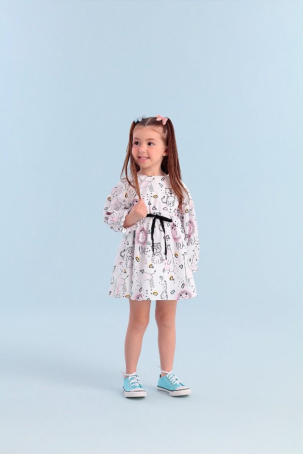 Vestido Friendly Manga Longa 322 Mon Sucrè