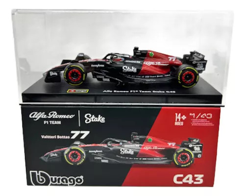 Miniatura Formula 1 Alfa Romeo C43 - Valtteri Bottas F1 1/43