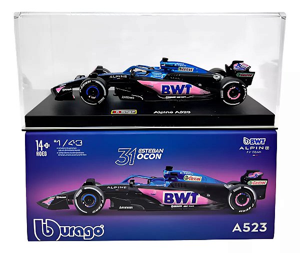 Miniatura Formula 1 Alpine A523 - Esteban Ocon F1 1/43